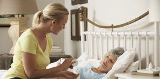 opiekunką osób starszych